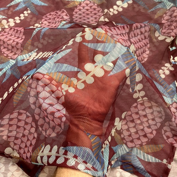 Adidas Originals Farm Rio Pineapple Mesh Jersey Oversized Short Sleeve Size S - Picture 6 of 8